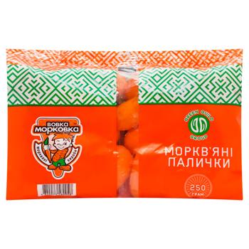 Vovka Morkovka Carrot Sticks 250g - buy, prices for MegaMarket - photo 1