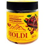 Мороженое Holdi шоколадная тарта-вишня с миндалем 250г