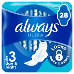 Прокладки гігієнічні Always Ultra Day&Night 3 28шт