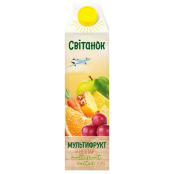 Svitanok multifruit nectar 0.95l - buy, prices for NOVUS - photo 5