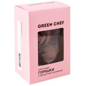 Green Chef Chocolate Nuts Cake with Hazelnut Filling 200g - buy, prices for - photo 3