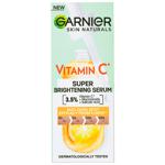 Сыворотка Garnier Super Brightening Serum Vitamin C для лица 30мл