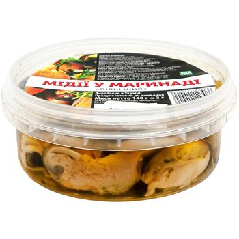 Мидии Українська Зірка в маринаде северный 140г - купить, цены на КОСМОС - фото 1