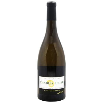 Вино Emile Durand Chablis 1-er CRU біле сухе 12,5% ​​0,75л