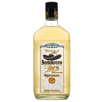 Текила Sombrero Reposado 38% 0,7л - купить, цены на ULTRAMARKET - фото 1