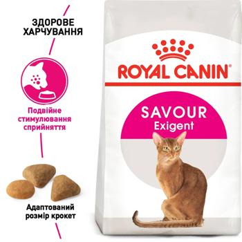 Корм сухой Royal Canin Savour Exigent с домашней птицей для прихотливых кошек 10кг - купить, цены на MasterZoo - фото 2