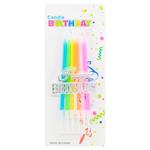 Zed Birthday Candles 6pcs