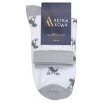 Lehka Khoda Men's Socks s.25 White