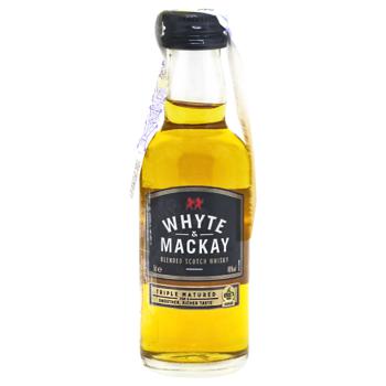 Віскі Whyte & Mackay 40% 50мл - купити, ціни на Восторг - фото 1