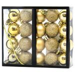 Golden Plastic Balls Set 20pcs*3cm