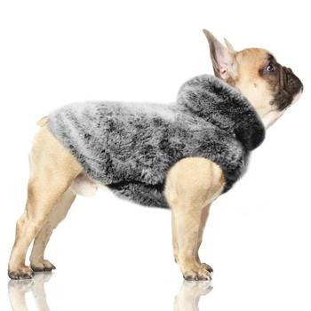 Milk & Pepper Achille толстовка для собак 35 - сірий - купить, цены на MasterZoo - фото 5