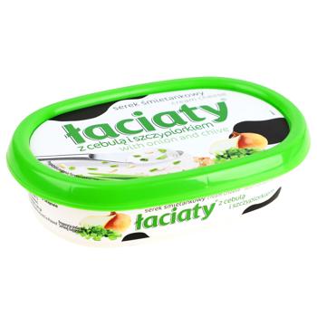Крем-сир Laciaty з цибулею 57,5% 135г - купити, ціни на Епіцентр FOOD - фото 2