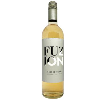 Fuzion Malbec Rose Pink Dry Wine 13% 0.75l - buy, prices for Auchan - photo 1