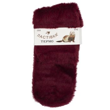 Носки женские Ластівка цветные термо р.37-41 - купить, цены на NOVUS - фото 6