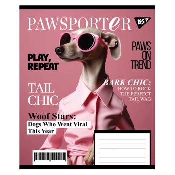 Тетрадь Yes Animal's Fashion клетка А5 60 листов - купить, цены на NOVUS - фото 6