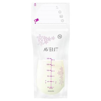 Philips Avent Storage Bag for Breast Milk 180ml 25pcs - buy, prices for METRO - photo 1