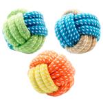 MasterZoo Rope Ball Dog Toy 5.5cm Color in Assortment