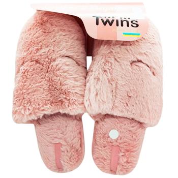 11052 HS-LUХ Fur Light Pink Women's Slippers s.41 - buy, prices for Ideal - photo 1