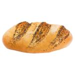 Батон бездріжджовий з льоном 300г