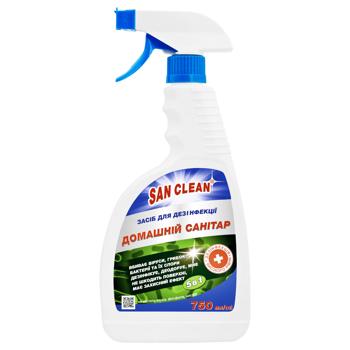 Средство чистящее San Clean Домашний санитар для дезинфекции  750г