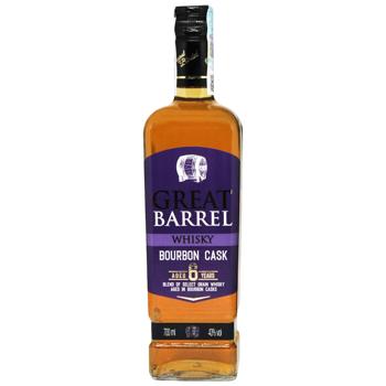 Віски Great Barrel 0,7л 6 років 40% (Словаччина) - купить, цены на КОСМОС - фото 1