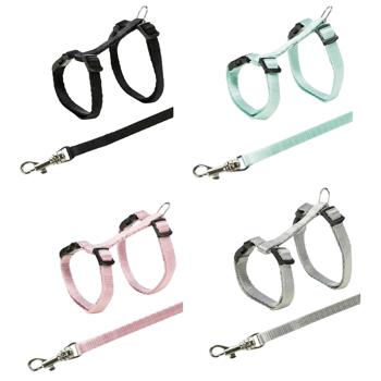 Trixie Nylon Harness for Kittens with Leash s.S Color in Assortment - buy, prices for MasterZoo - photo 1