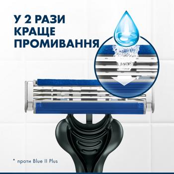 Бритви одноразові Gillette Blue3 Plus 12шт - купити, ціни на Таврія В - фото 6