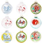 Шар елочный Символ года 6,5см в ассортименте