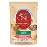 Purina One Active Wet Food with Beef, Potatoes and Carrots for Active Dogs of Small Breeds 85g