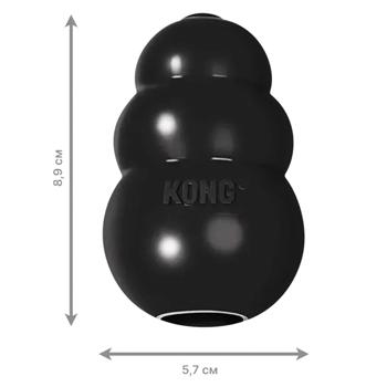 Игрушка Kong Extreme груша-кормушка для собак средних пород M 8,9см - купить, цены на MasterZoo - фото 4