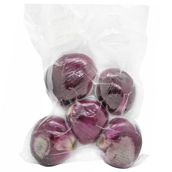 Peeled Red Onion 500g - buy, prices for COSMOS - photo 1