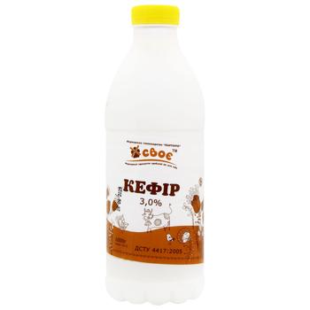 Кефір Своє 3% 1кг