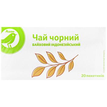 Чай чорний Auchan 1,5г*20шт - купити, ціни на - фото 2