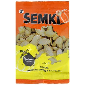 Semki salted fried pumpkin seeds 40g