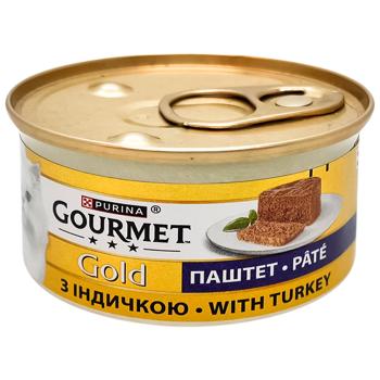 Gourmet Gold Wet Food with Turkey for  Cats 85g