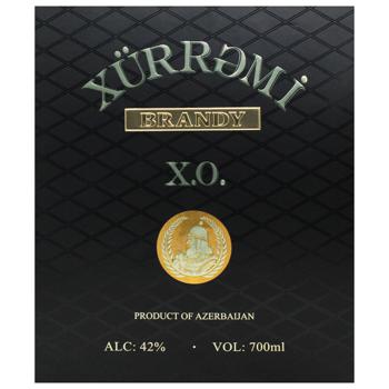 Коньяк Az Granata Xurremi X.O. 42% 0,7л - купить, цены на WINETIME - фото 4