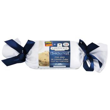 Фуа-гра цільна LARNAUDIE 220г torchon охол.(Франція) - купить, цены на КОСМОС - фото 1