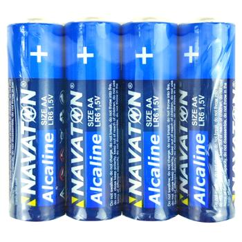 Батарейки Navaton Alkaline AA 4шт - купити, ціни на Чудо Маркет - фото 1