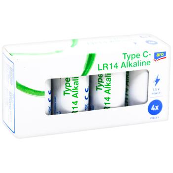 Aro Alkaline Battery C-LR14 4pcs - buy, prices for METRO - photo 2