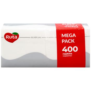 Ruta White Table Napkins 24*24  400pcs