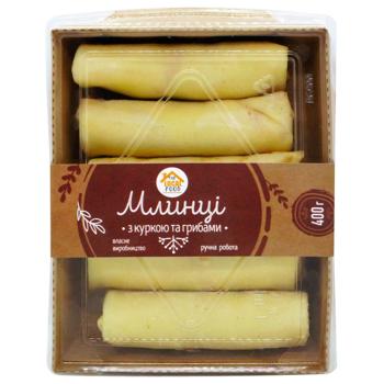 The Local Food Frozen Pancakes with Chicken and Mushrooms 400g - buy, prices for ULTRAMARKET - photo 2