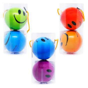 Smile Shaped Ball 2pcs