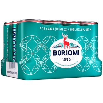 Вода сильногазированная Borjomi минеральная 0,33л - купить, цены на Идеал - фото 5