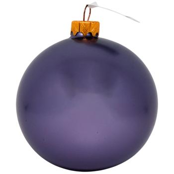 Ялинкова прикраса Куля д85мм Особливий колір асорті Різдвяні Історії 1 шт - купить, цены на WINETIME - фото 7