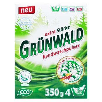 Пральний порошок Grunwald Гірська Свіжість для ручного прання 350г - купити, ціни на - фото 2