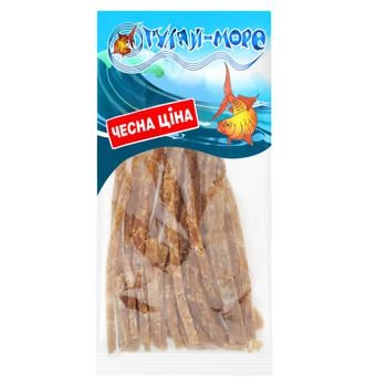 Hulyay More Blue Whiting Straws Salted-dried 100g - buy, prices for MegaMarket - photo 1