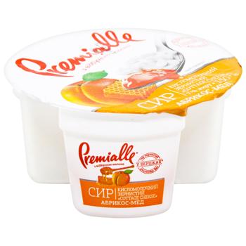 Premialle Apricot-Honey Cottage Cheese 150g - buy, prices for - photo 6