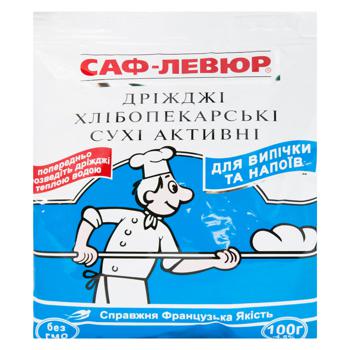 Дріжджі Саф-Левюр хлібопекарські сухі 100г - купити, ціни на За Раз - фото 1