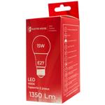 Electro House LED Bulb A65 15W 4100K 220V E27