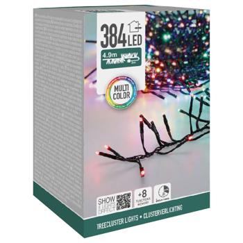 Koopman Electric Garland-Cluster 384 LED 7.9m Multicolor - buy, prices for Tavria V - photo 2